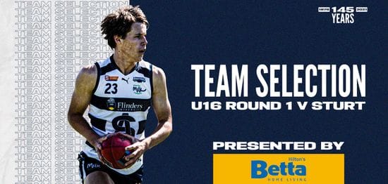 BETTA Team Selection: Under-16 Round 1 vs Sturt